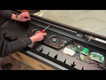 Dimplex Ignite Evolve 50 EVO1200 chimenea eléctrica lineal empotrable (AnxAlxPr) 1306x419x147 mm