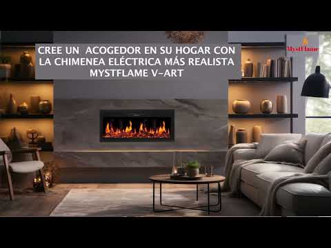 
ChatGPT сказал:
ChatGPT
Reseña en video de la chimenea eléctrica Mystflame V-Art 5D. La chimenea eléctrica más realista con calefacción, leños y sonido.