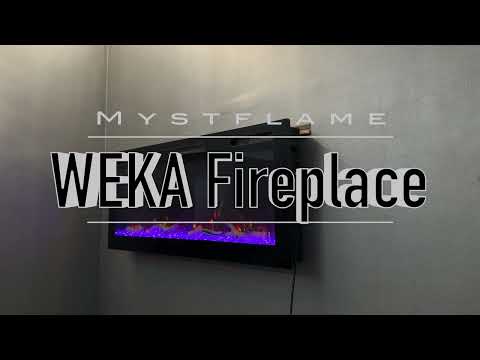 Video análisis de la chimenea eléctrica barata Weka Fireplace