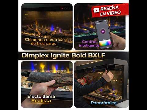 Reseña de la chimenea eléctrica de tres caras Dimplex Ignite Bold BXLF